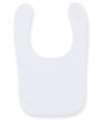 LW82T Baby Bibs White colour image