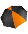 KI2007  Golf Umbrella Black / Orange colour image