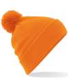 B426 Original Pom Pom Beanie Orange colour image