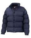 R181F Ladies Down Feel Jacket Navy colour image
