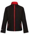 RG332 TRA732 Kids Ablaze Soft Shell Black / Classic Red colour image