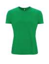 SA01 Salvage Unisex Recycled T Shirt Melange Green colour image