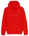 SX005 Unisex Cruiser Iconic Hoodie Sweatshirt Bright Red colour image