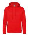 JH006 Sports Polyester Hoodie Fire Red colour image