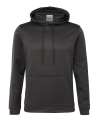 JH006 Sports Polyester Hoodie Steel Grey colour image