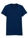 GD26 65000L Softstyle Midweight Womens T Shirt Navy colour image