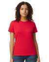 GD26 65000L Softstyle Midweight Womens T Shirt Red colour image