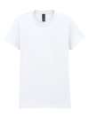GD26 65000L Softstyle Midweight Womens T Shirt White colour image