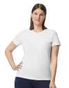 GD26 65000L Softstyle Midweight Womens T Shirt White colour image