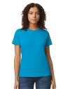 GD26 65000L Softstyle Midweight Womens T Shirt Sapphire colour image