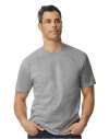 GD24 65000 Softstyle Midweight Mens T Shirt ringspun sport grey colour image