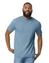 GD24 65000 Softstyle Midweight Mens T Shirt Stone Blue colour image