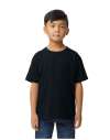 GD24B 65000B Softstyle Midweight Youth T Shirt Black colour image
