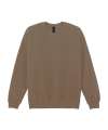 GD066 GD67 SF000 Softstyle™ Midweight Fleece Adult Crew Neck Brown Savana colour image
