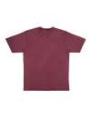 EP19 Unisex Oversized Heavy Jersey T Shirt Stone Wash Burgundy colour image