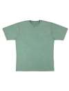 EP19 Unisex Oversized Heavy Jersey T Shirt Stone Wash Sage Green colour image