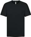 CR1800 Ringspun Premium T Shirt Black colour image