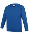 AC001B AC01J Awdis Academy Kids Raglan Sweatshirt Royal Blue colour image