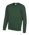 AC001 AWDis Academy Senior Raglan Sweatshirt Green colour image