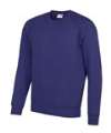 AC001 AWDis Academy Senior Raglan Sweatshirt Purple colour image