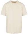 BY102 Heavy oversized tee Sand colour image