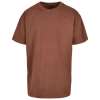 BY102 Heavy oversized tee Bark colour image
