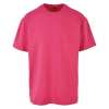 BY102 Heavy oversized tee Hibiskus Pink colour image