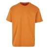 BY102 Heavy oversized tee Forgotten orange colour image