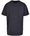 BY102 Heavy oversized tee Navy colour image