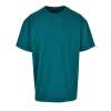 BY102 Heavy oversized tee Retro Green colour image