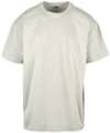 BY102 Heavy oversized tee Soft Salvia colour image