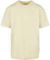 BY102 Heavy oversized tee Soft yellow colour image