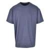 BY102 Heavy oversized tee Vintage Blue colour image