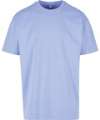 BY102 Heavy oversized tee Viola Blue colour image