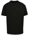 BY102 Heavy oversized tee Black colour image