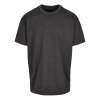 BY102 Heavy oversized tee Charcoal colour image