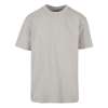 BY102 Heavy oversized tee Light Grey colour image