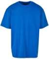 BY102 Heavy oversized tee Cobalt Blue colour image