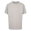 BY102 Heavy oversized tee Grey colour image