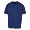 BY102 Heavy oversized tee Dark Blue colour image