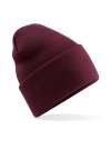 BB40R (B040R) Original Recycled Deep Cuffed Beanie Burgundy colour image
