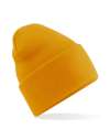 BB40R (B040R) Original Recycled Deep Cuffed Beanie Mustard colour image