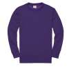 CR03 Organic Organic Comfort Cut Sweatshirt Purple colour image