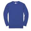 CR03 Organic Organic Comfort Cut Sweatshirt Royal colour image
