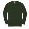 CR03 Organic Organic Comfort Cut Sweatshirt Forest Green colour image