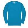 CR03 Organic Organic Comfort Cut Sweatshirt Turquoise colour image