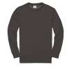 CR03 Organic Organic Comfort Cut Sweatshirt Charcoal Melange colour image