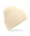 BB385R B385R Classic engineered deep-cuffed beanie Vanilla colour image