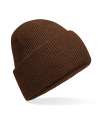 BB385R B385R Classic engineered deep-cuffed beanie Walnut colour image