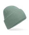 BB385R B385R Classic engineered deep-cuffed beanie Dusty Green colour image